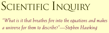 Scientific Inquiry